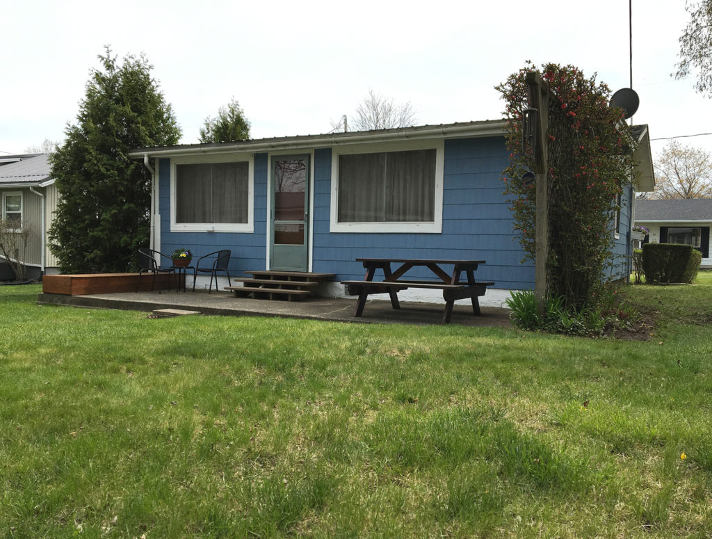 33 Walter Street, Turkey Point, Ontario. Cottage - Backyard View