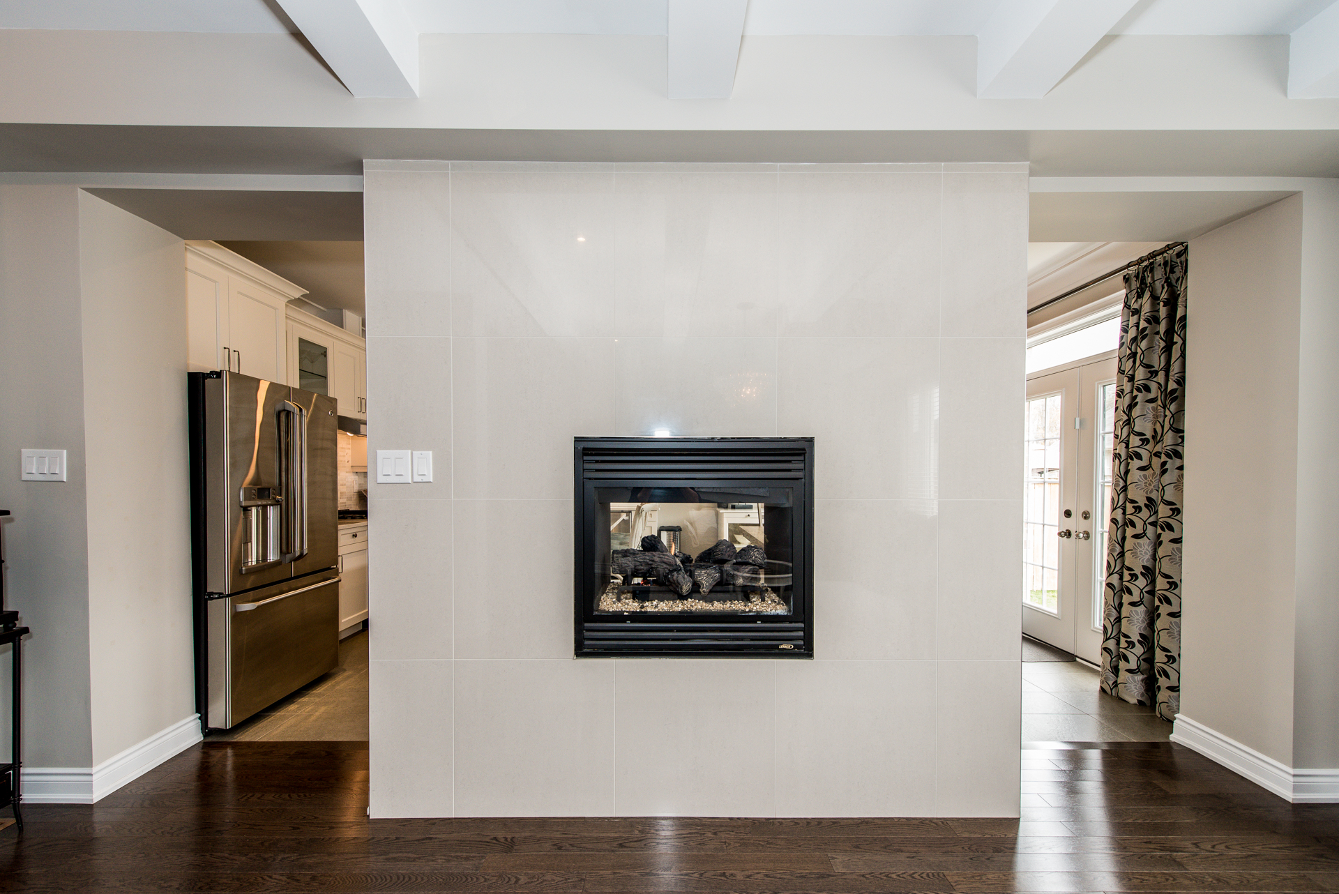 9 Binhaven Boulevard Hamilton Binbrook Empire Home – Double-Sided Gas Fireplace