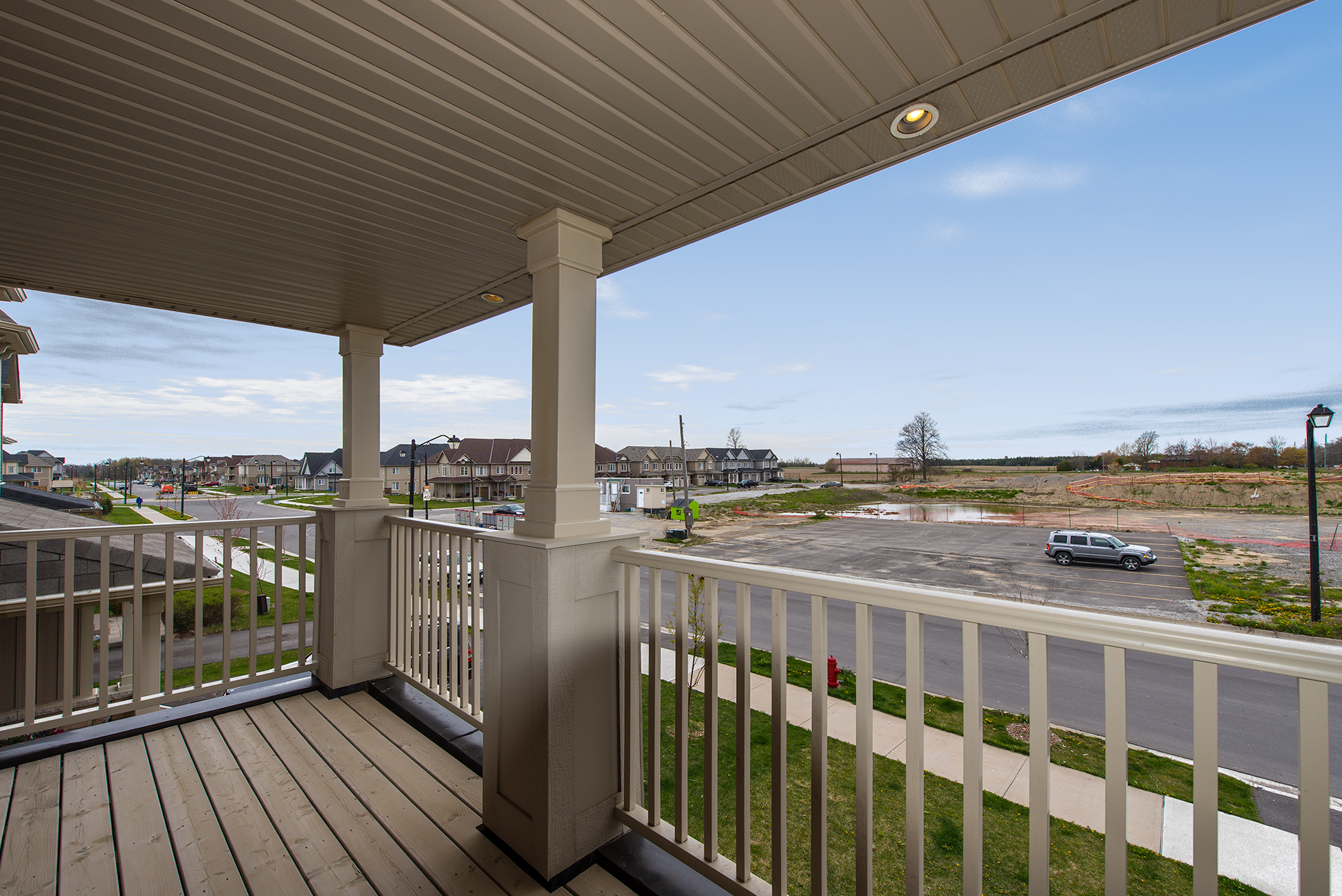 9 Binhaven Boulevard Hamilton Binbrook Empire Home – Front Balcony View