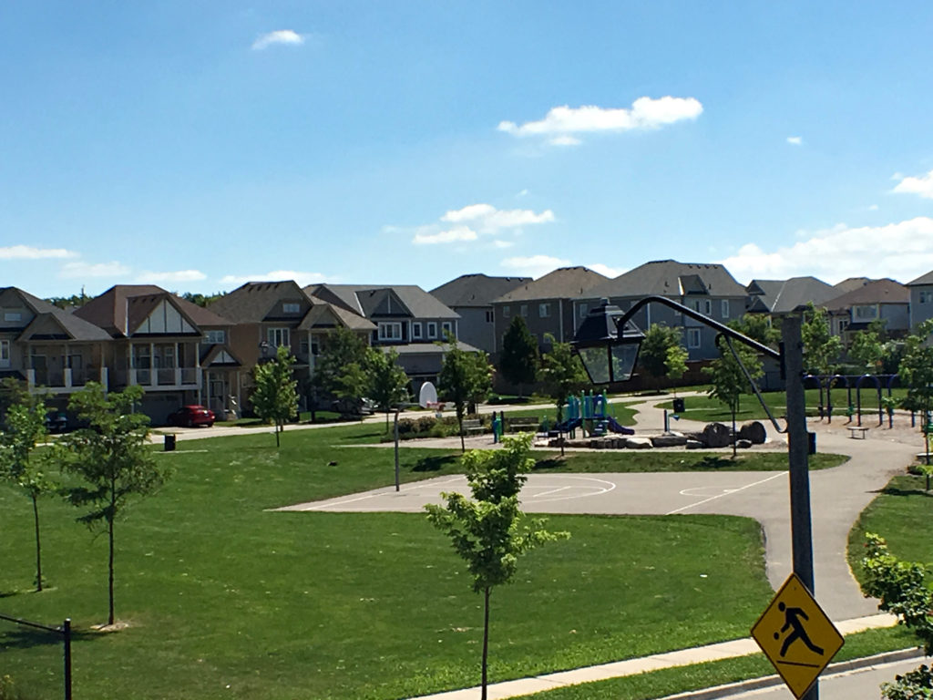 30 Warner Lane, Wyndfield, Brantford, Ontario - Wyndfield West Park and Playground from Master Bedroom